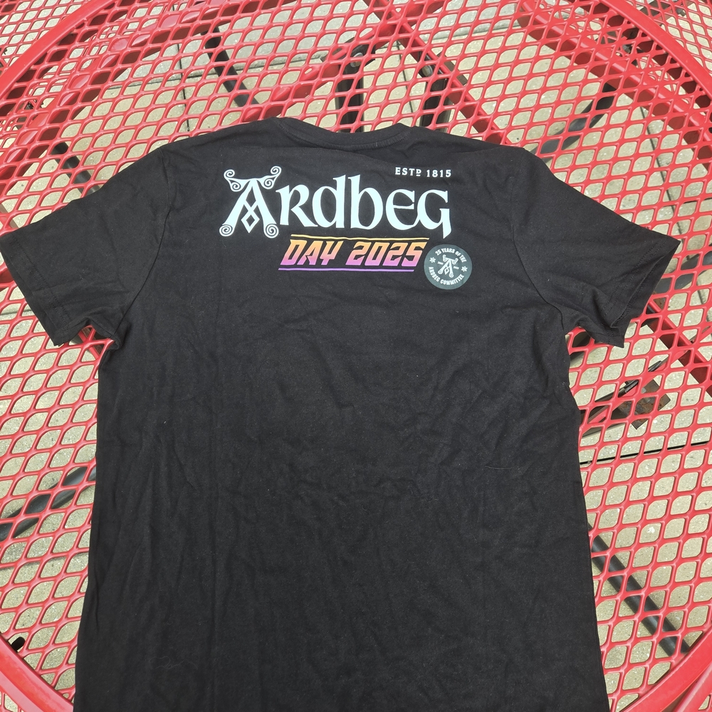 Ardbeg Scottish Scotch Black T-Shirt for Men